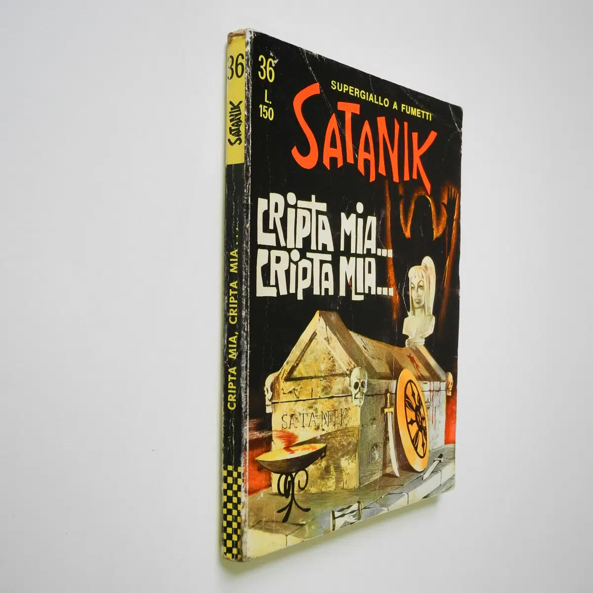 Satanik n. 36 Magnus Cripta mia, Cripta mia