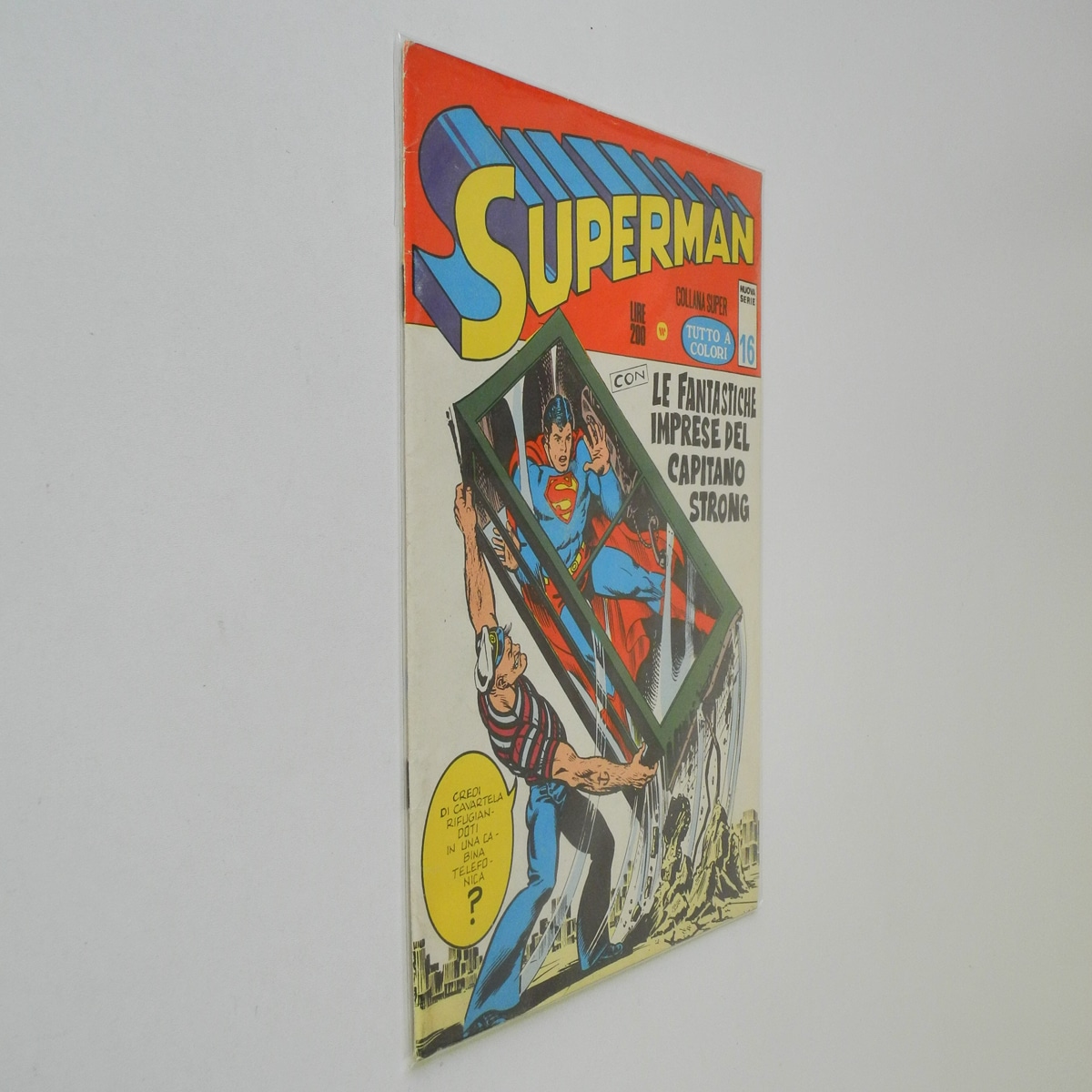 Superman Nuova Serie n. 16 Le fantastiche imprese del Capitano Strong