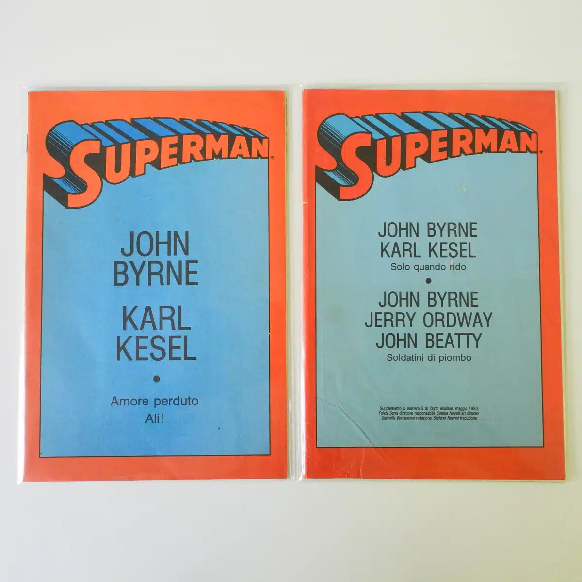 Superman Supplemento n. 3 e 5 Dc Comics