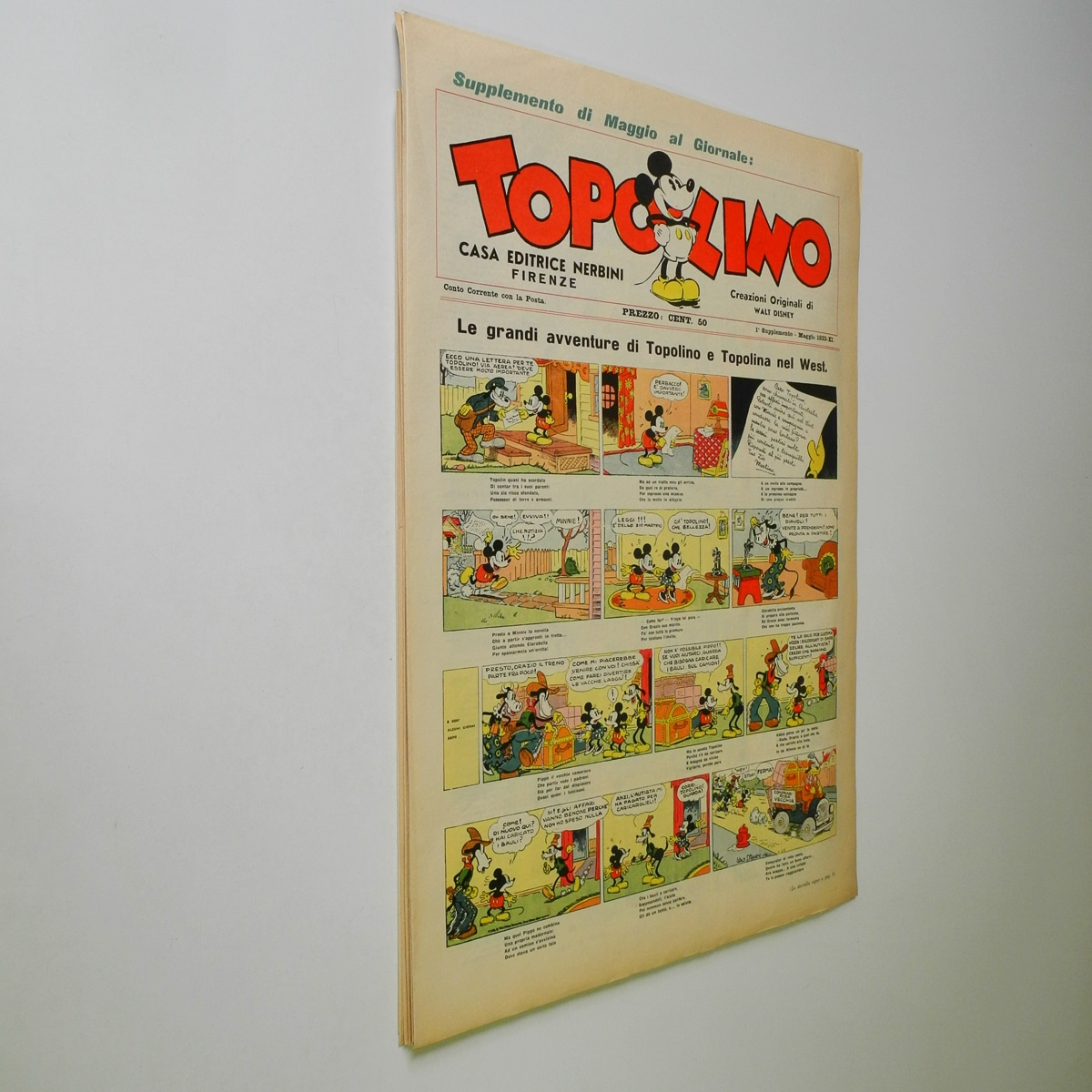 Topolino Supplemento 1933-1935 con Contenitore-3