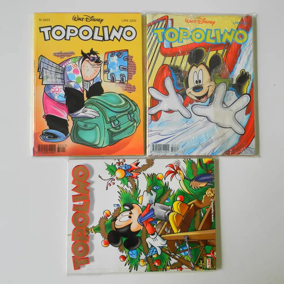 Topolino n. 2223 2225 2248