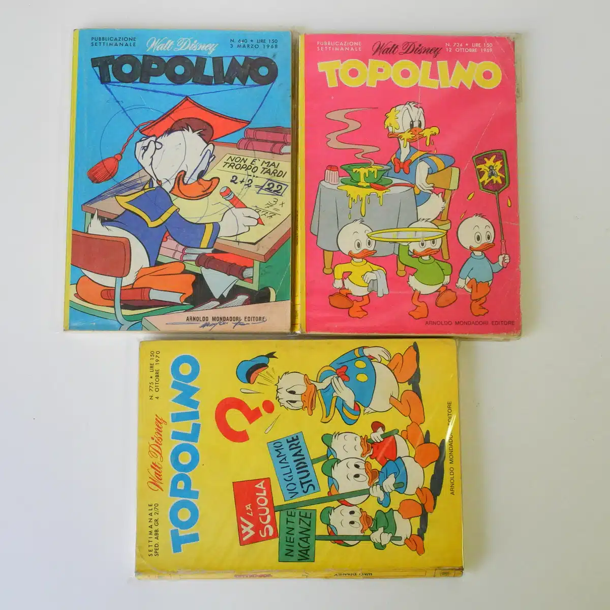 Topolino n. 640 724 775