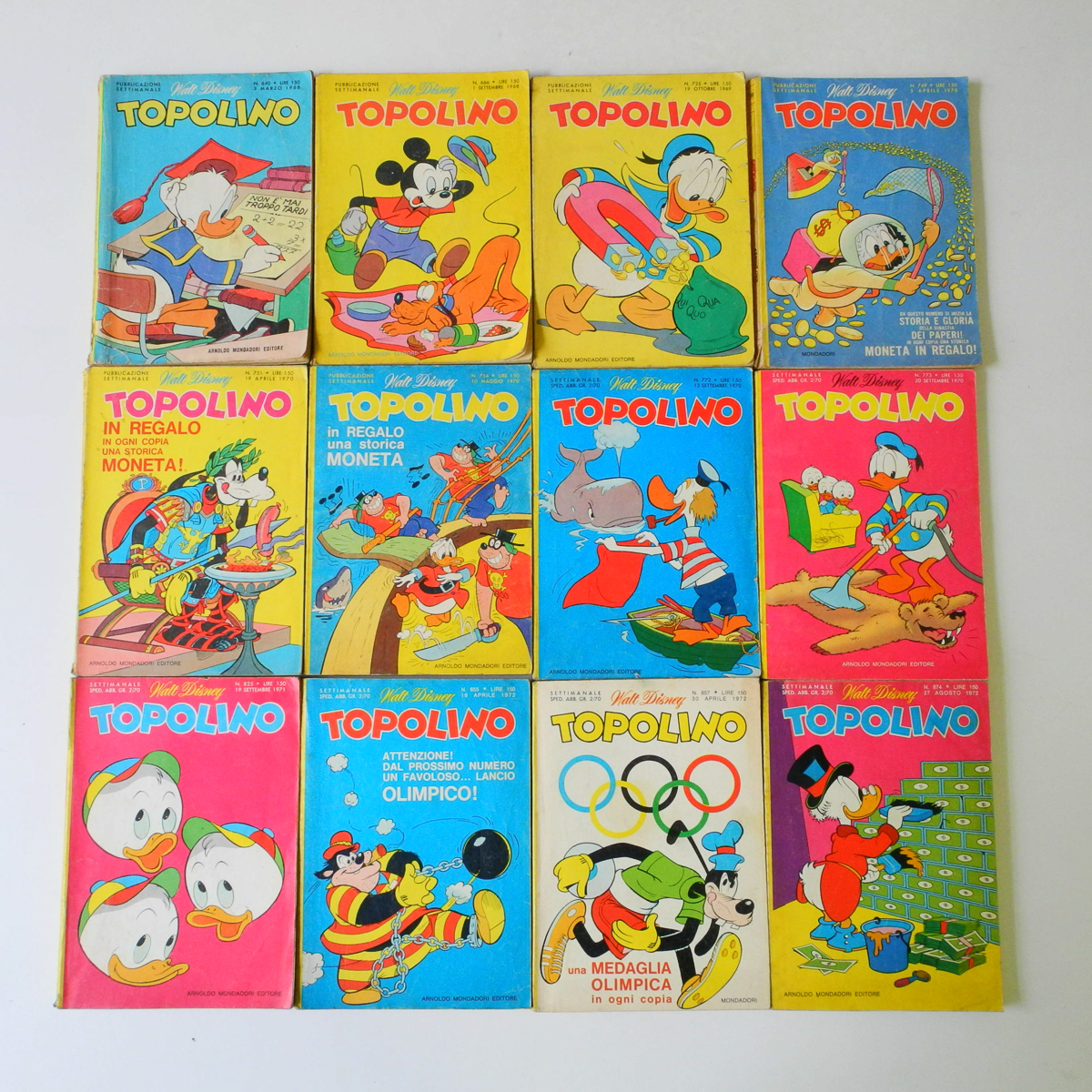 Topolino n. da 640 a 1438 originali sfusi-4 Topolino n. da 640 a 1438 originali sfusi-4