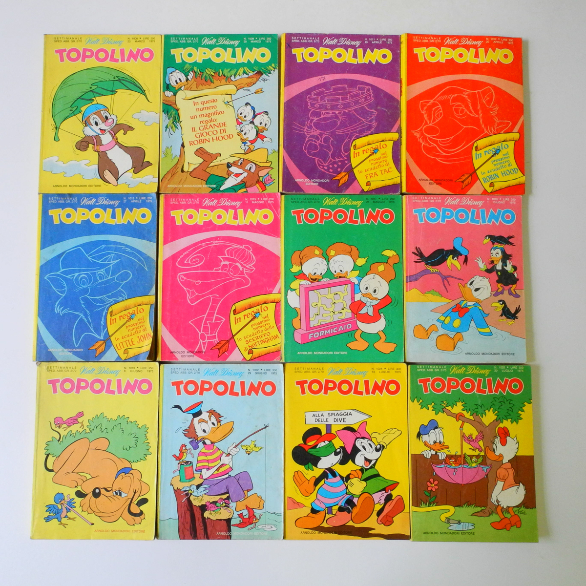 Topolino n. da 640 a 1438 originali sfusi-6 Topolino n. da 640 a 1438 originali sfusi-6
