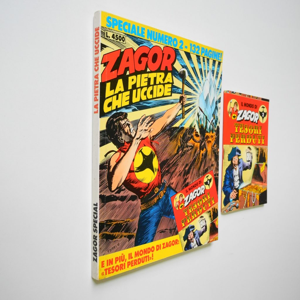 Zagor Speciale 2 con Albetto Zagor la pietra che uccide, albetto: Tesori perduti