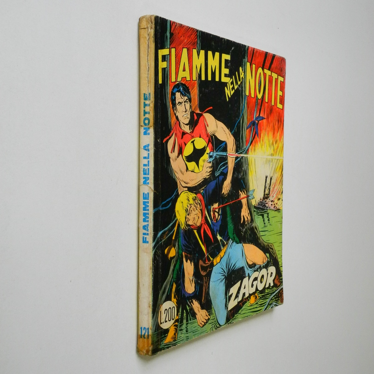 Zagor Zenith n. 121 Fiamme nella notte