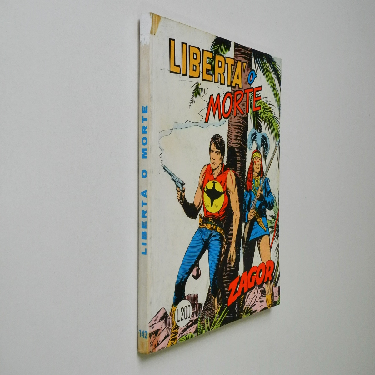 Zagor Zenith n. 142 Libertà o morte