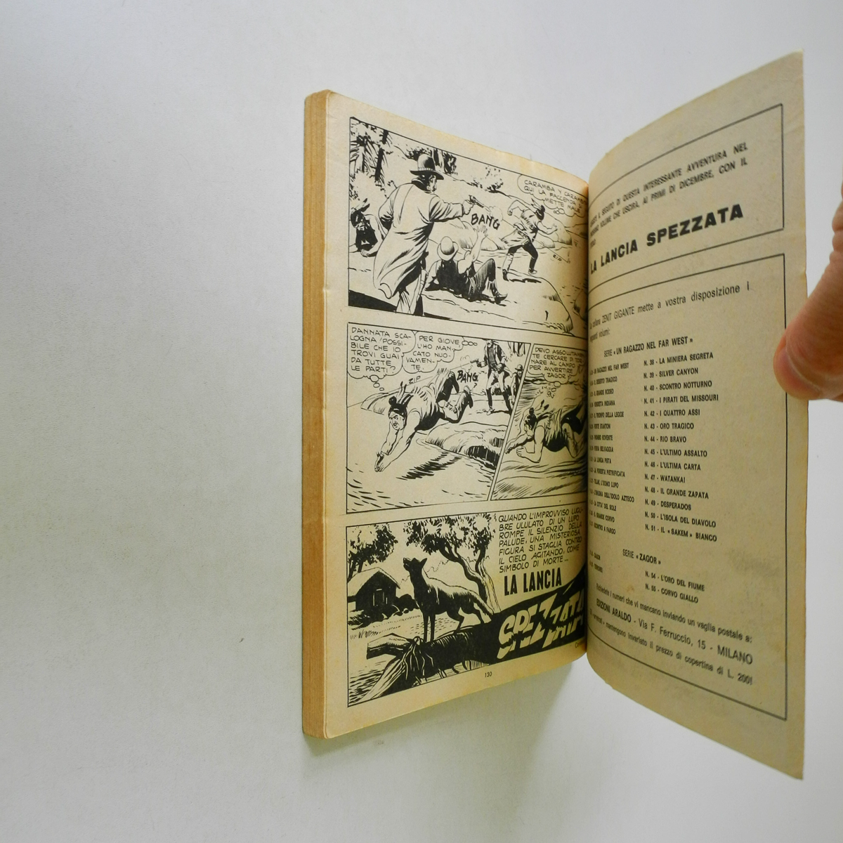 Zagor Zenith n. 56 Araldo 1965 I due sosia-4 Zagor Zenith n. 56 Araldo 1965 I due sosia-4